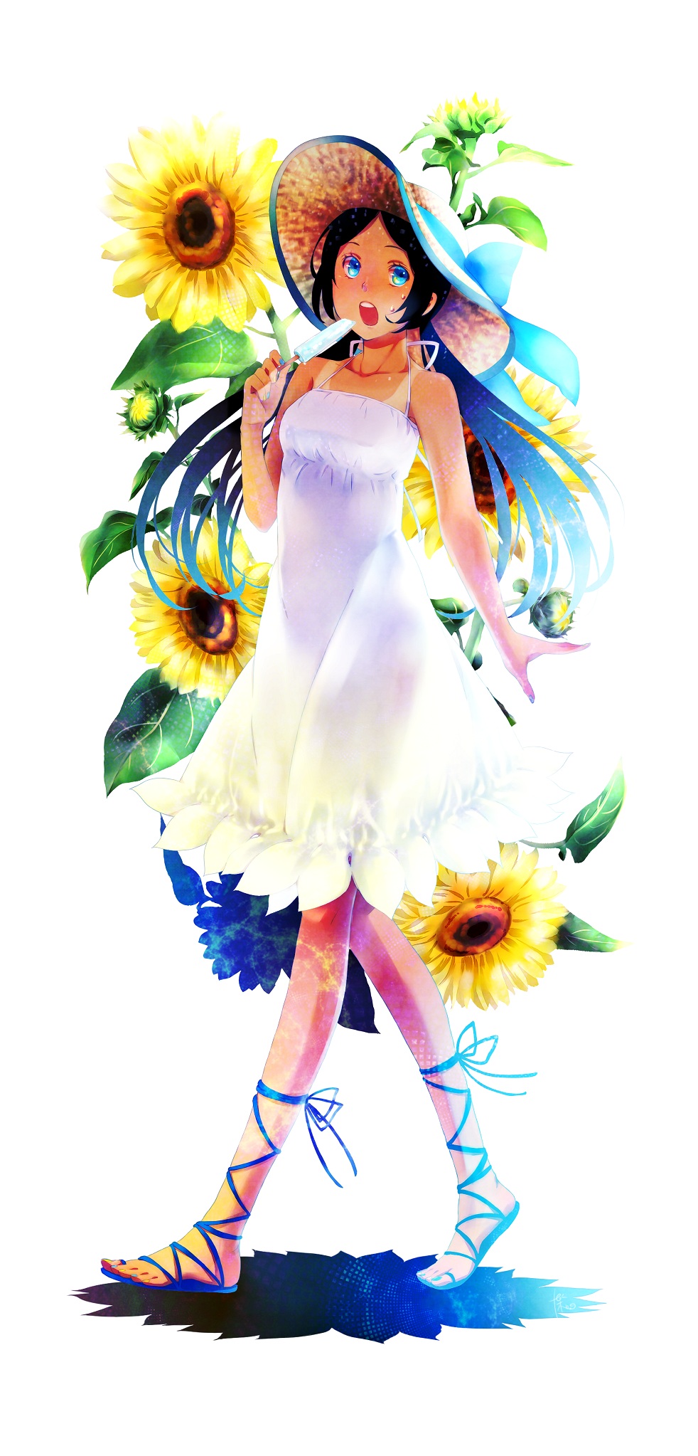 yama bukiiro dress summer dress tan lines 225191 yande.re